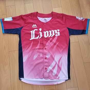 【新品未使用】埼玉西武ライオンズ 炎獅子ユニフォームXL エルネストメヒア　99 新品未使用】埼玉西武ライオンズ 炎獅子ユニフォームXL